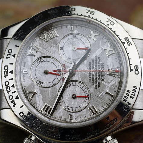 rolex meteorit daytona|rolex daytona meteorite white gold.